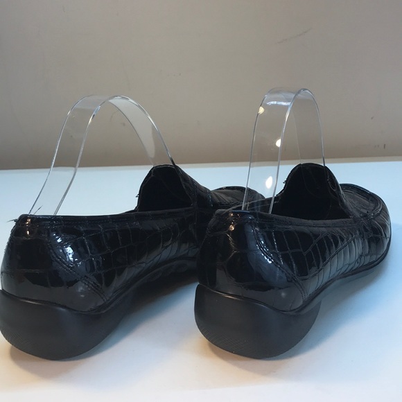 Sesto Meucci Black Patent Leather Shoes Size 8.5 N - Picture 6 of 8